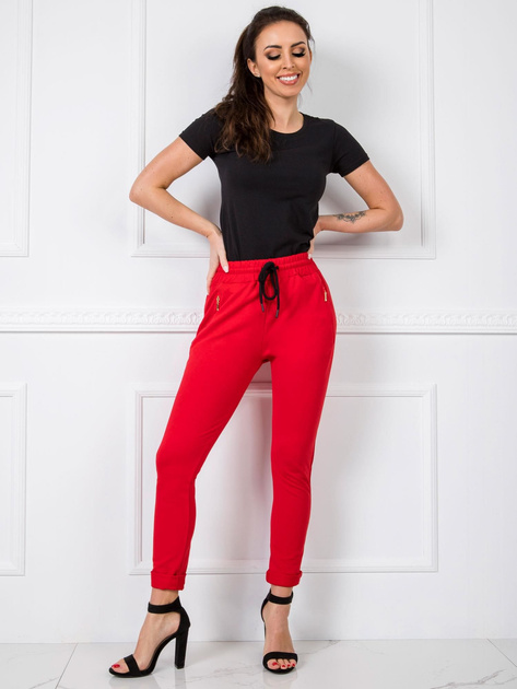 Czerwone spodnie Bunny