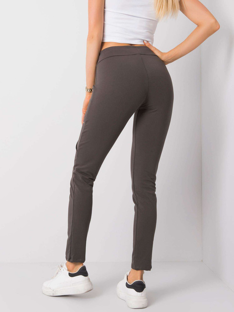 Ciemne khaki spodnie Maura