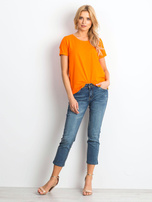 Fluo pomarańczowy t-shirt Transformative