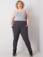 Grafitne hlače dres plus size za ženske Kairi.