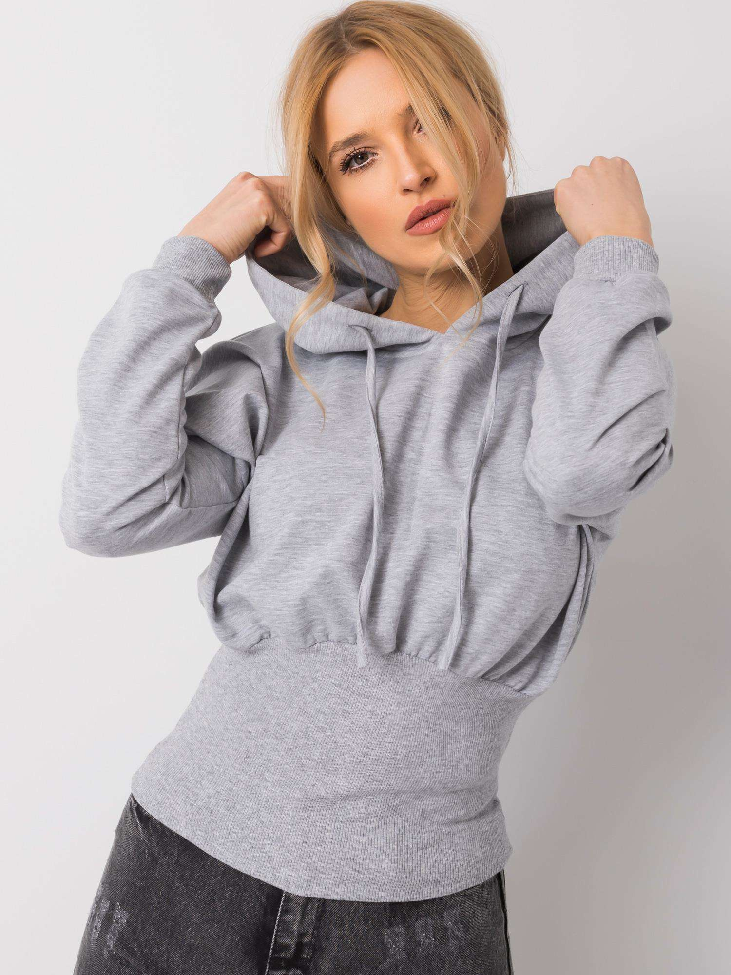 Grey melange sweatshirt Leilani RUE PARIS