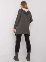 Ciemna khaki bluza rozpinana Narissa
