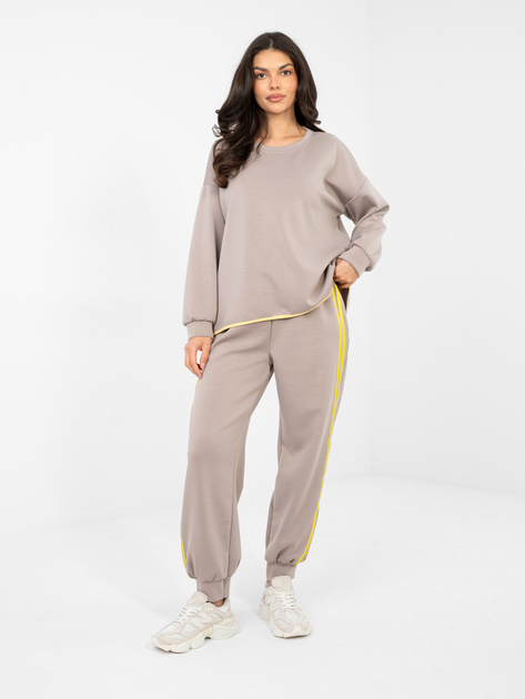 Fango casualowy komplet z miękkiego materiału RUE PARIS