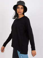 Czarna bluza bawełniana Nadia