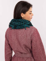 Hurtownia Morsko-czarna chusta arafatka z frędzlami