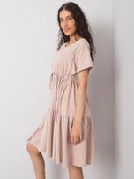 Beige casual dress Sebille RUE PARIS