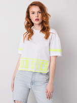 Biały t-shirt bawełniany Shelby