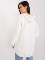 Hurtownia Ecru bluza rozpinana z bawełny