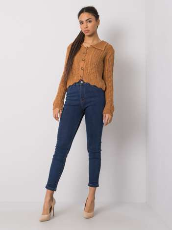 Niebieskie jeansy damskie Kayla RUE PARIS