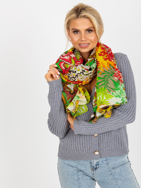 Hurtownia Bawełniana chusta damska w kwiaty