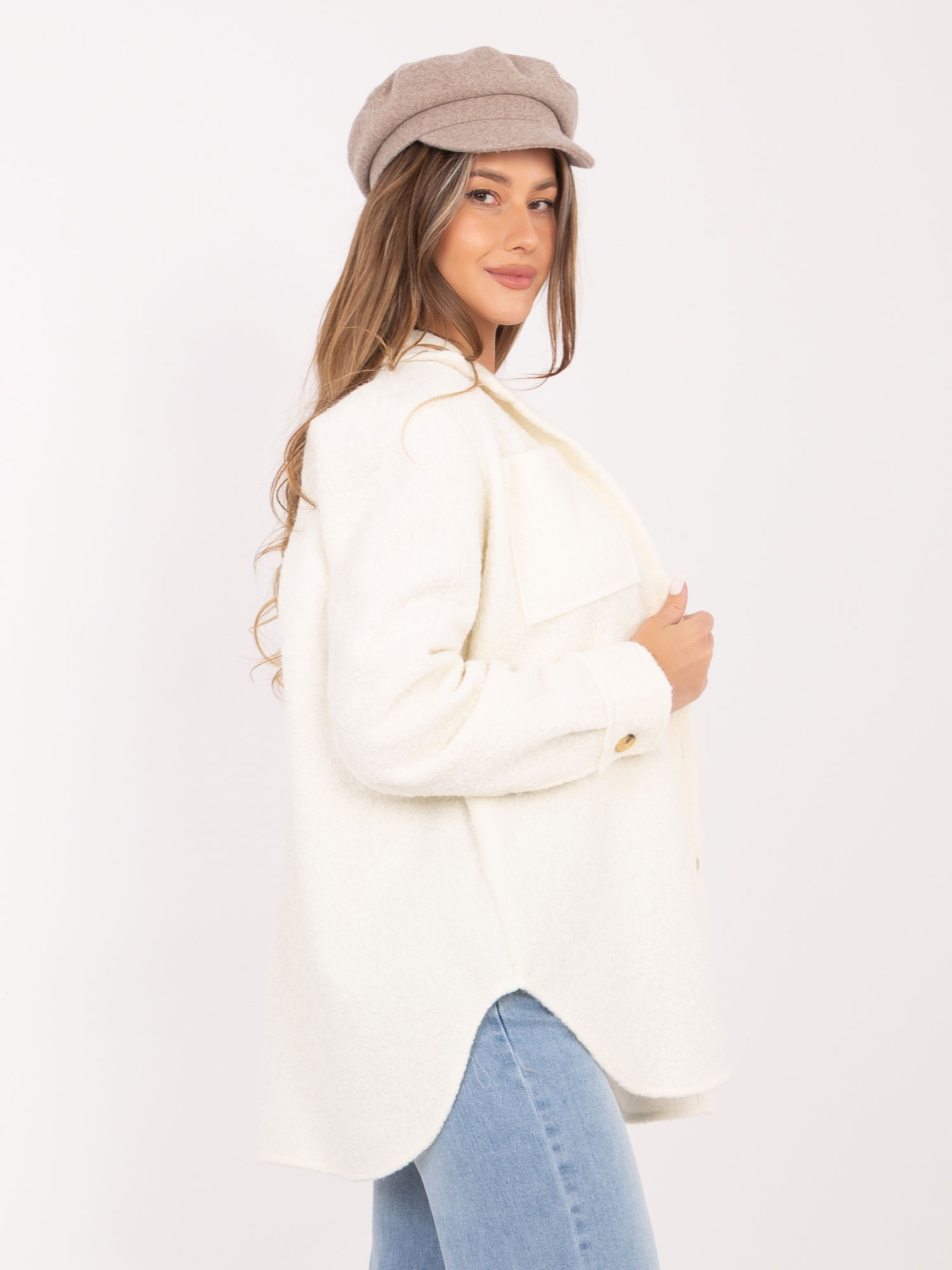 Kurtka ecru