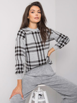 Szary komplet dzianinowy Marthe