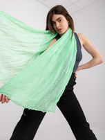 Jasnozielona chusta damska z wiskozy  