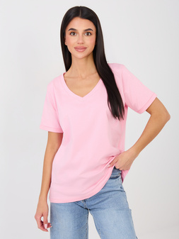 T-shirt bright pink RUE PARIS S/M