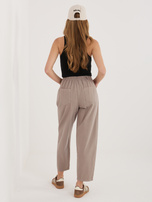 Fango sztruksowe spodnie typu carrot RUE PARIS  