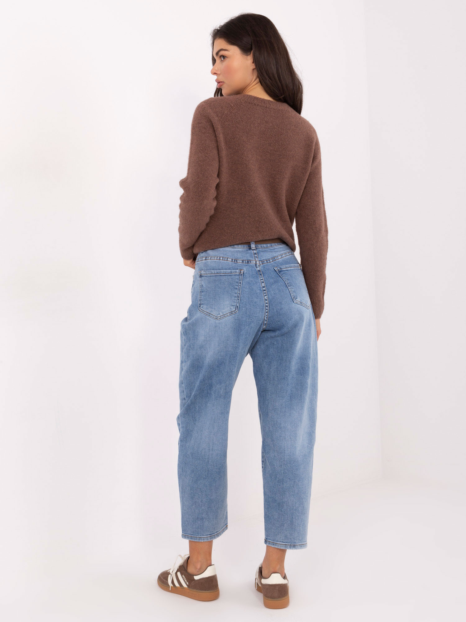 Sweter jasny brązowy