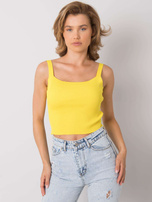 Djoelle yellow ribbed top