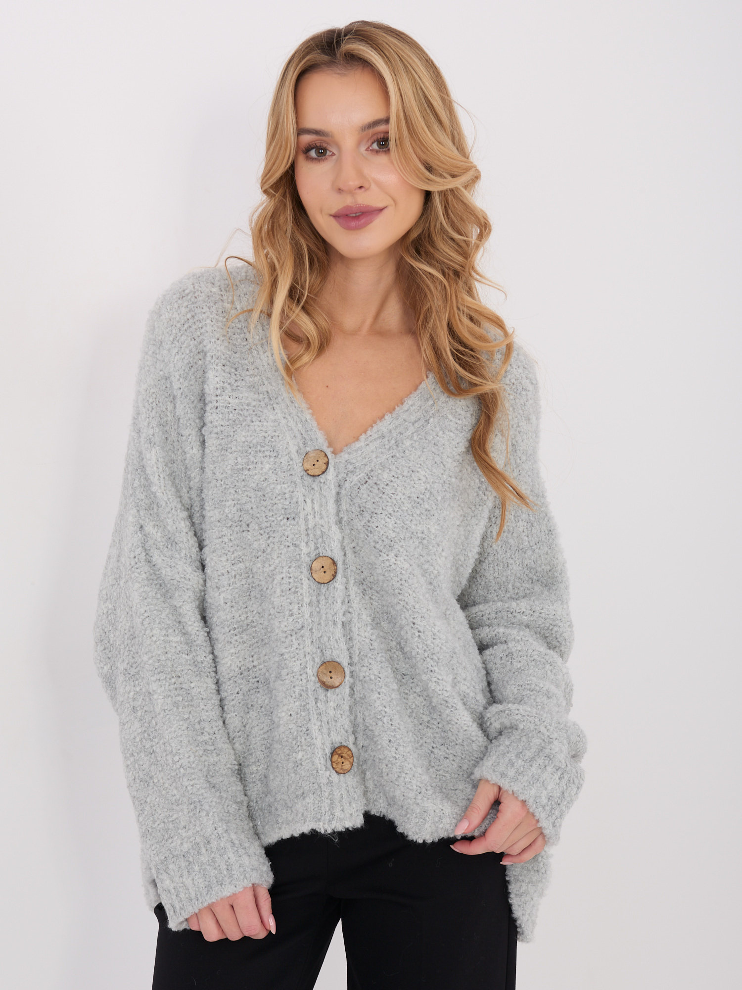Sweter szary