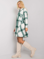 Zielona sukienka w kratę Maelia