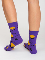 Zestaw kolorowych skarpet z bawełny 3-pak 