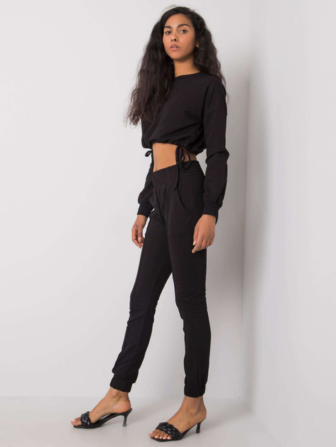 Czarny komplet casualowy Laila RUE PARIS