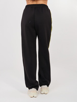 Czarny dresowy komplet z bluzą oversize RUE PARIS 