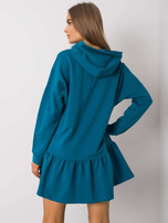 Aliye Sea Hooded Sweatshirt Dress