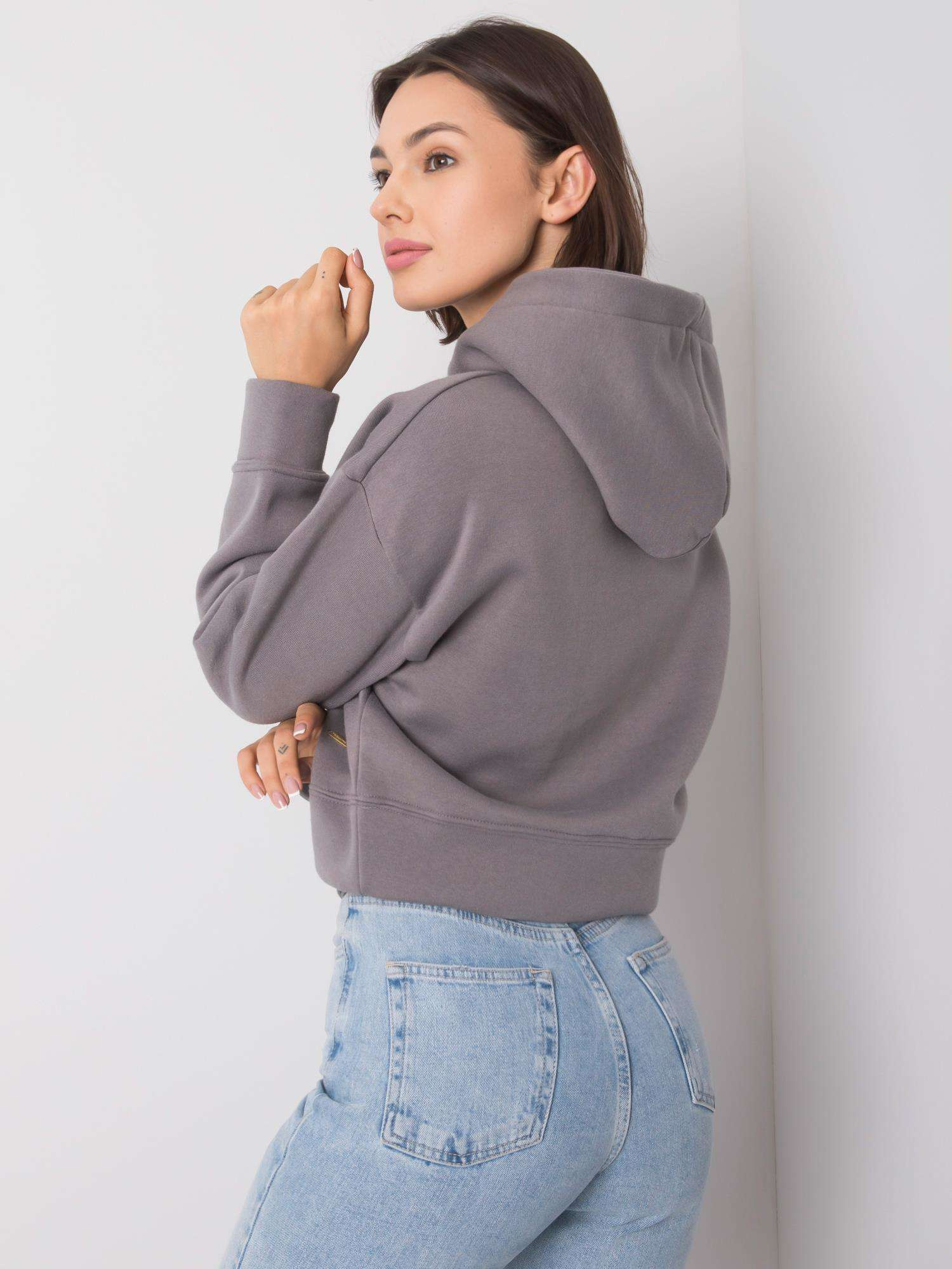 Szara bluza Henson NIE ZNASZ MNIE