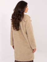 Fango women's sweater with ruffles at the sleeves.