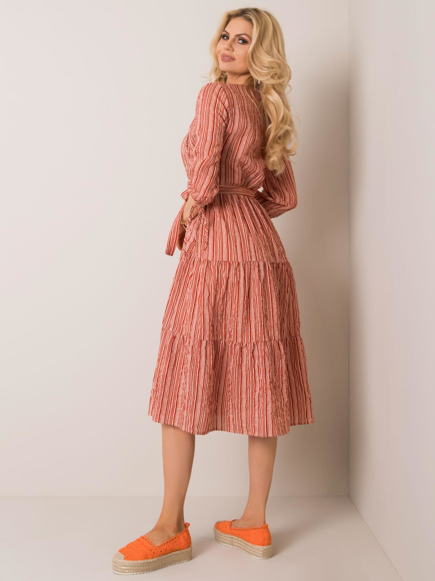 Brick Hannah Dress