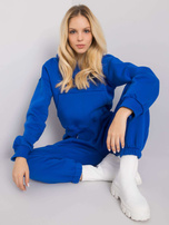 Ciemnoniebieski komplet dresowy bawełniany Solange