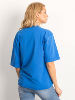 Ciemnoniebieska bluzka Celebration