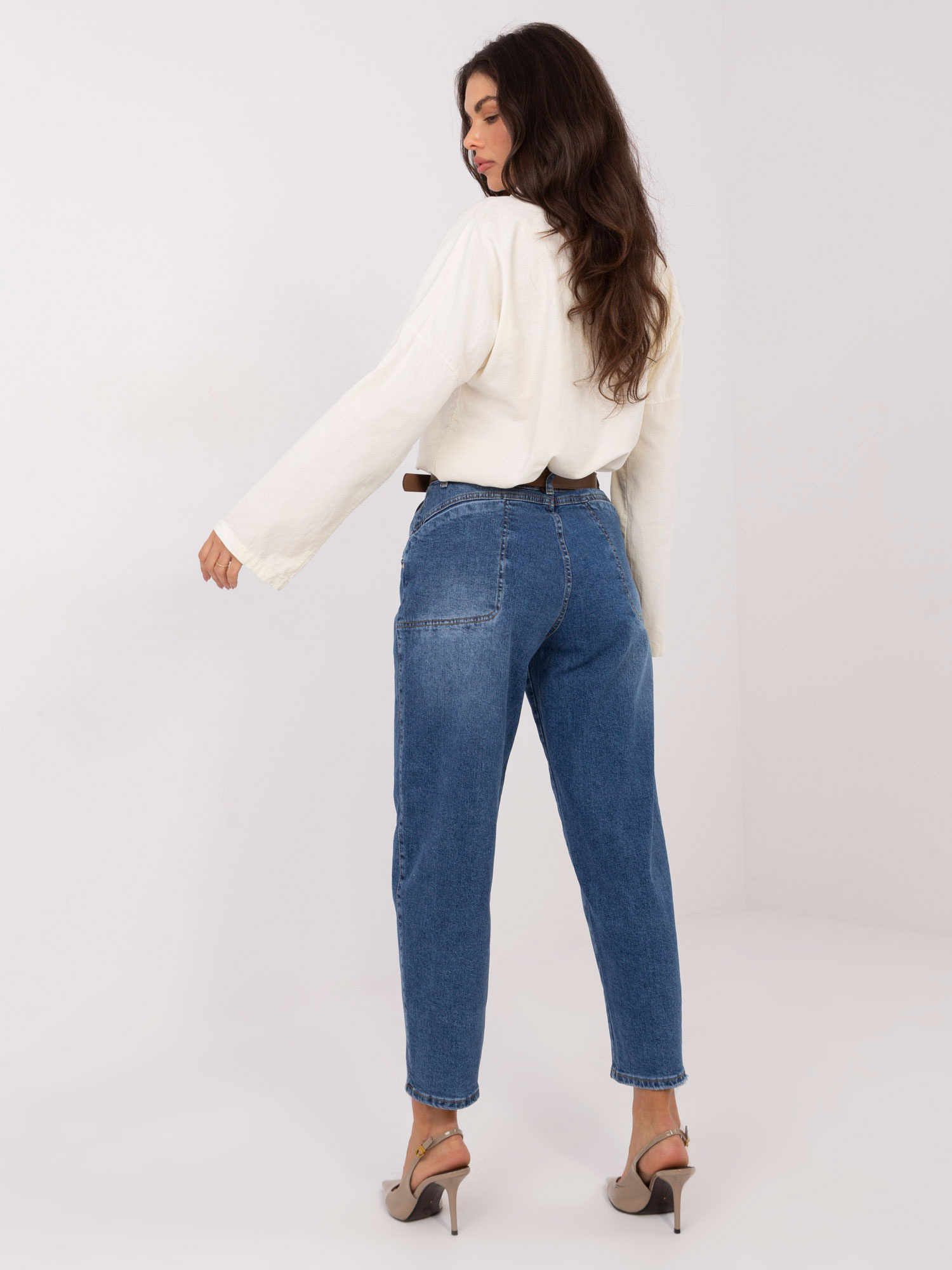 Spodnie jeans niebieski