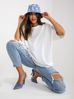 Hurt Biała bluzka codzienna basic