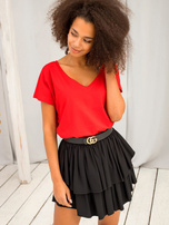 Czerwony t-shirt Emory