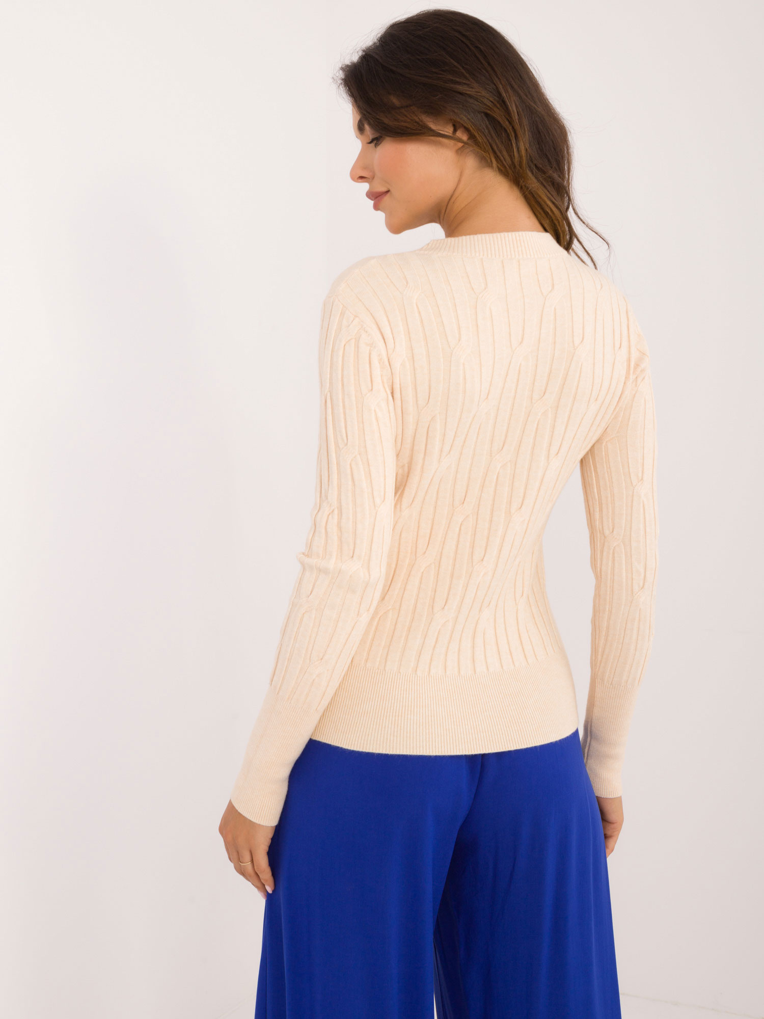Sweter jasny beżowy