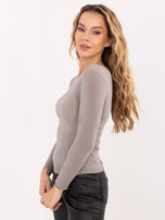 Fango cienka bluzka z długim rękawem 