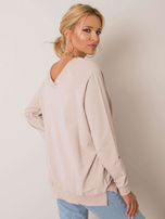 Beige Sweatshirt Leila RUE PARIS.