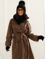 Black three-piece winter set with wool.