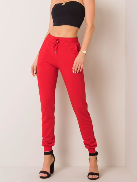 Czerwone spodnie Faster