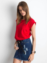 Czerwony t-shirt Revolution