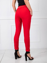 Czerwone spodnie Shirley