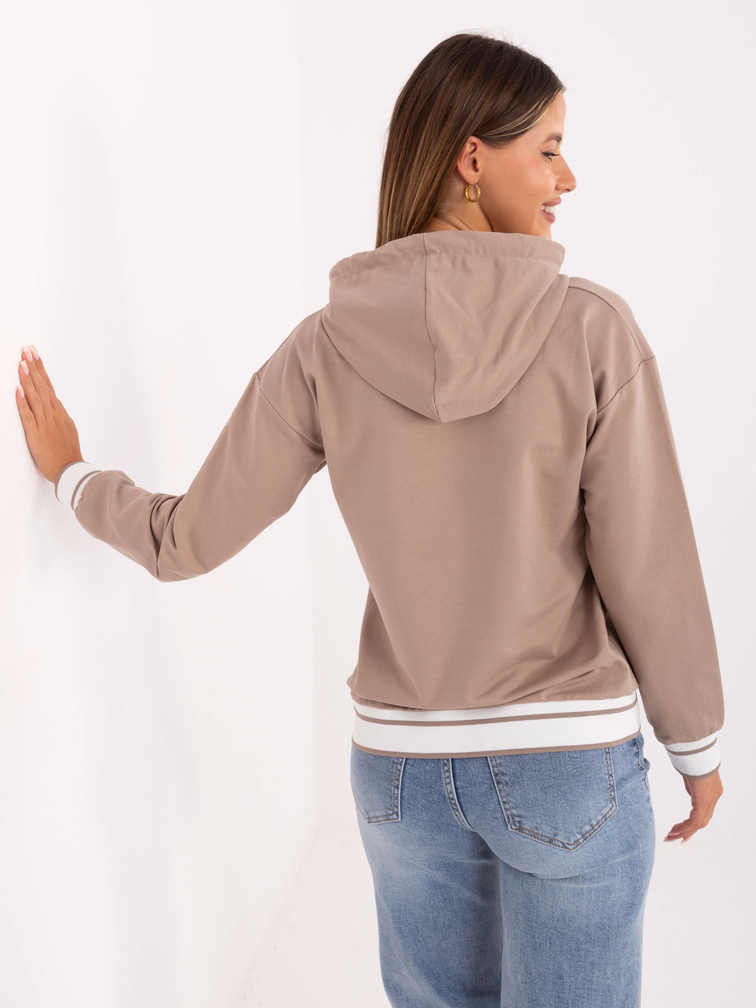 Bluza ciemny bezowy