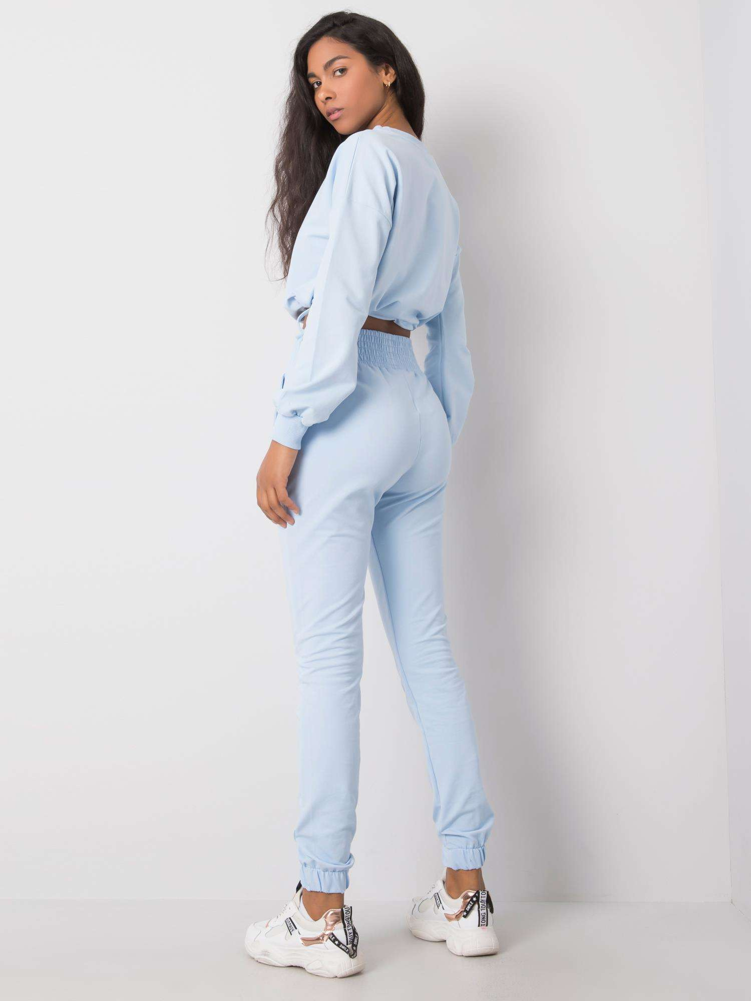 Light blue casual set Laila RUE PARIS