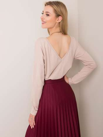 Beige Bluse Larissa.