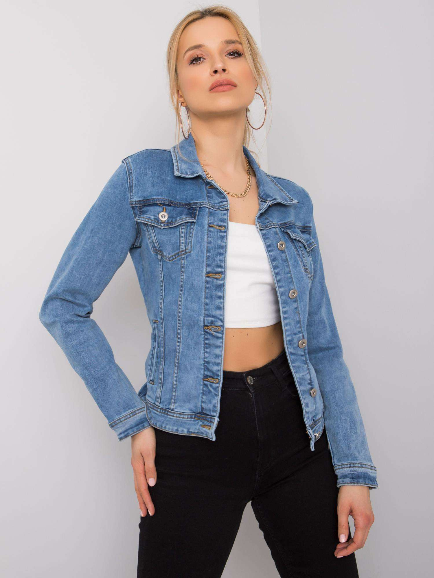 Gabriel's blue denim jacket