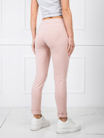 Pudroworóżowe spodnie Ready