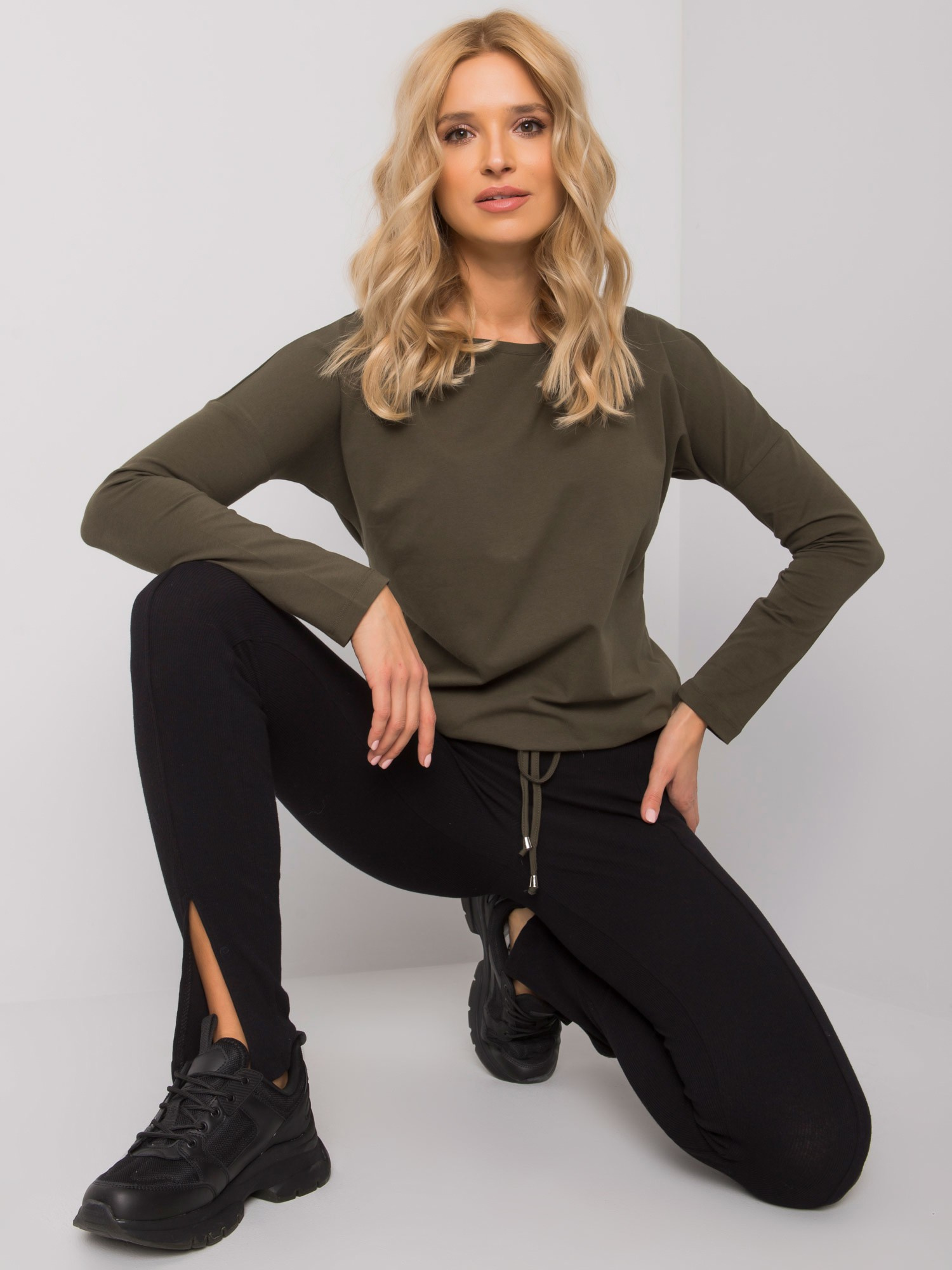 Khaki bluzka Carla