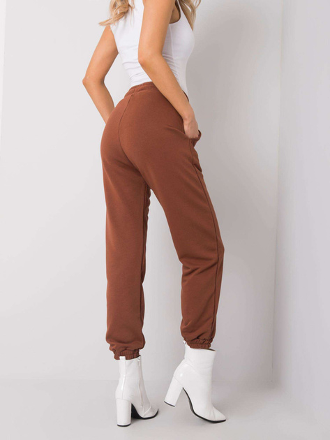 Brązowe spodnie Agueda RUE PARIS