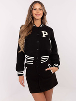 Hurt Czarny dwuczęściowy komplet z mini spódnicą